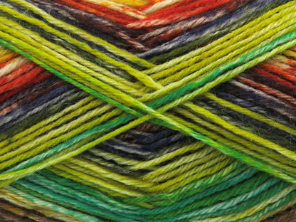 Sock Varicolor Green shades, Brown Shades, Blue, Orange fnt2-81947