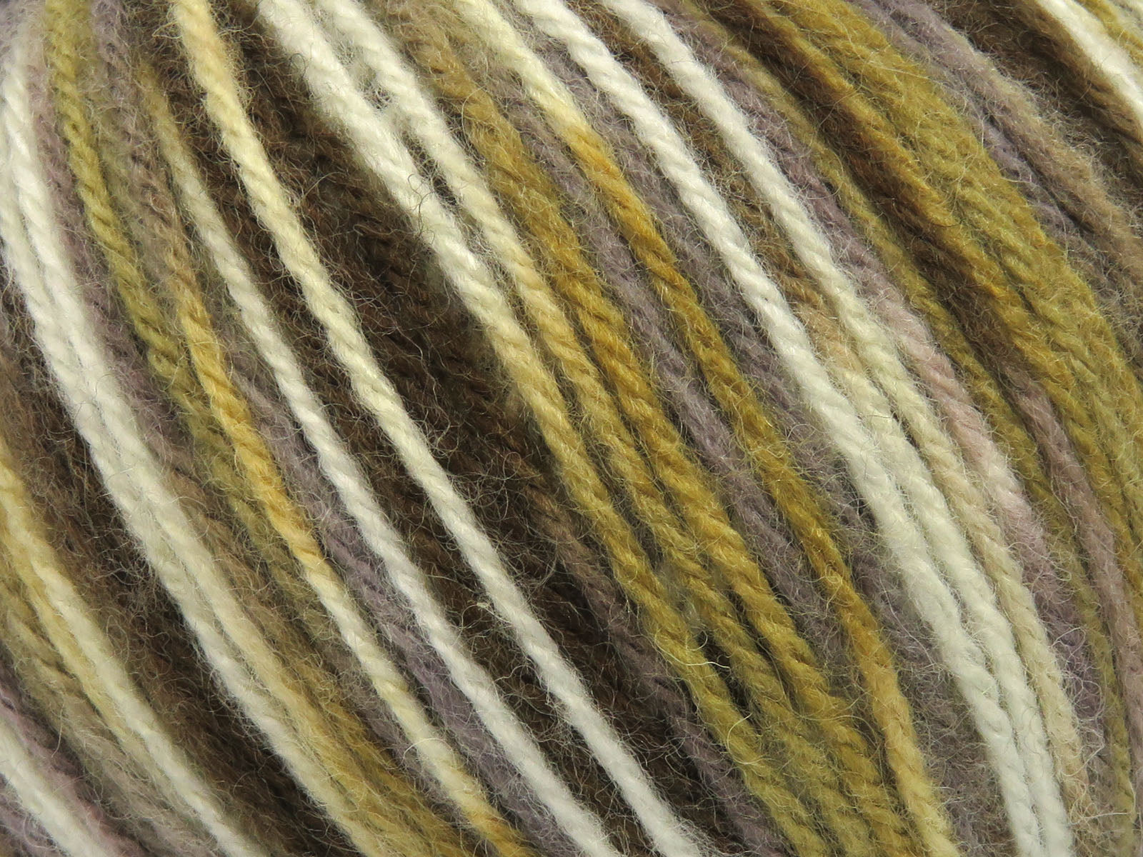 Wool Varicolor Worsted Brown Shades, White fnt2-81959
