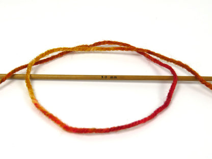 Wool Varicolor Light Gold Shades, Green Shades fnt2-81986