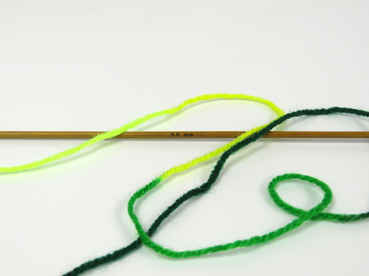 Wool Varicolor Light Green Shades, Yellow fnt2-81991