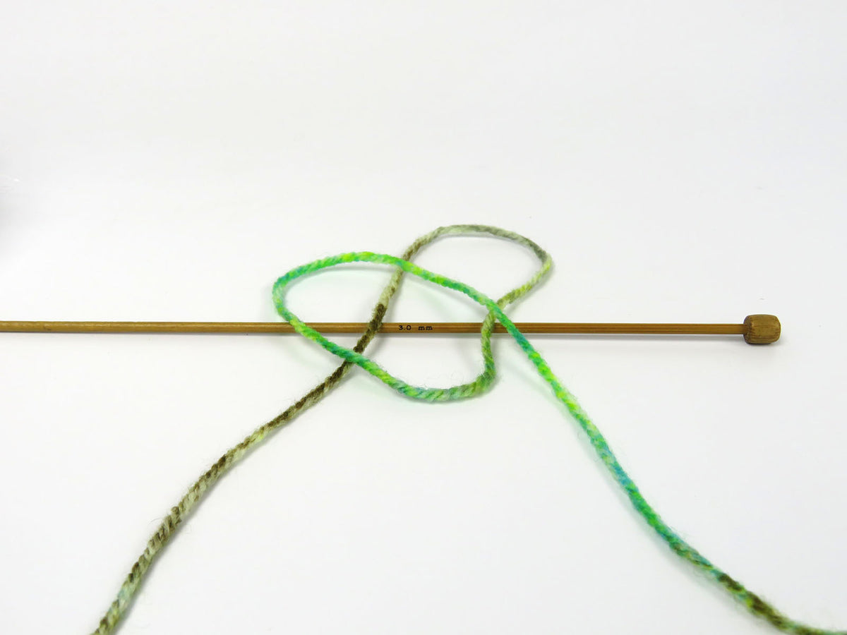 Wool Varicolor Light Green shades, Brown Shades fnt2-82004