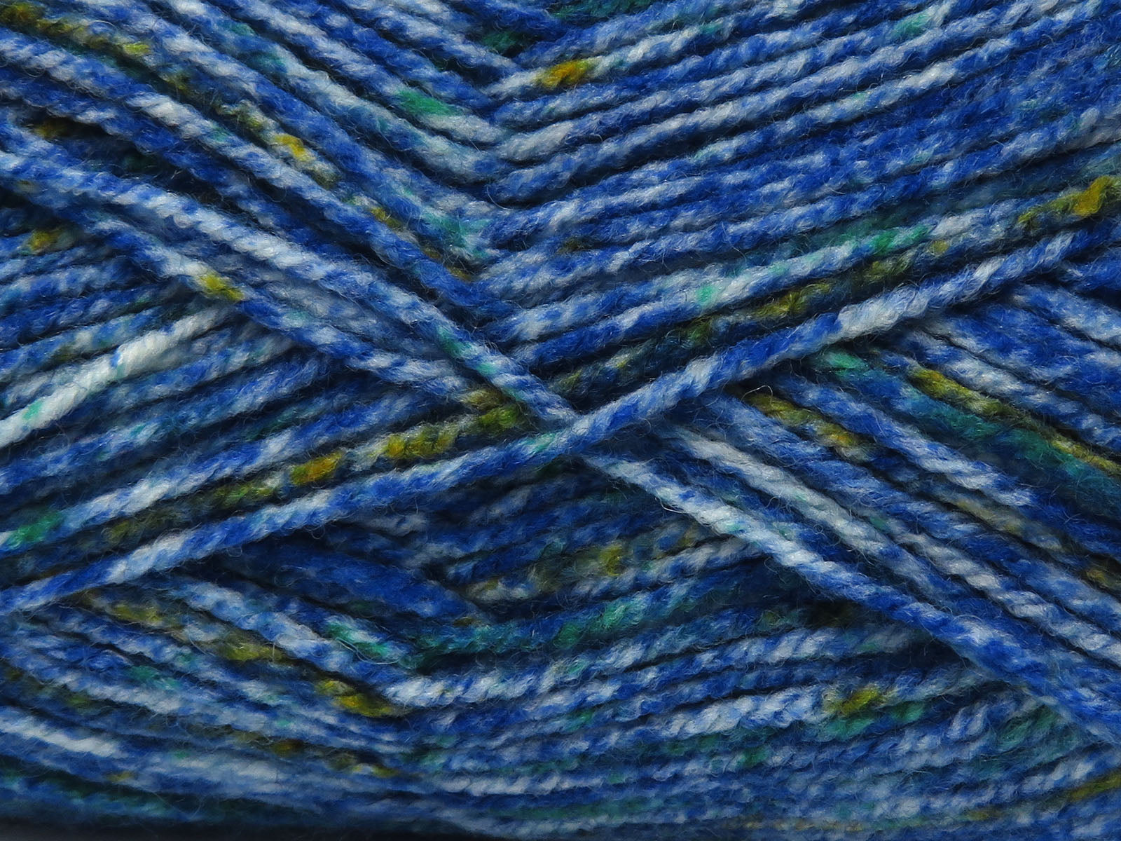 Wool Varicolor Light Blue Shades, Green Shades fnt2-82006