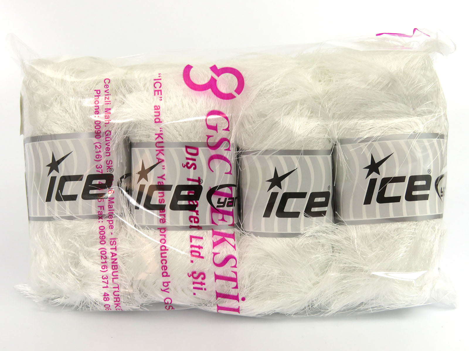 Long Eyelash 100gr Optical White Sku:fnt2-82016