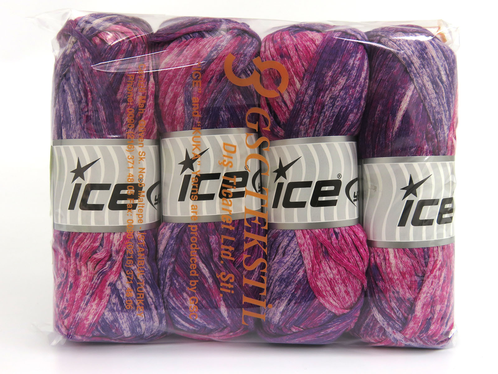 Cotton Splash Purple Shades, Pink Shades fnt2-82026