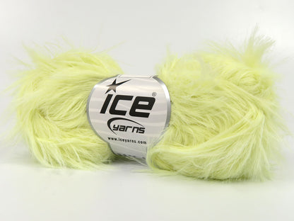 Faux Feather Light Yellow Sku:fnt2-82037