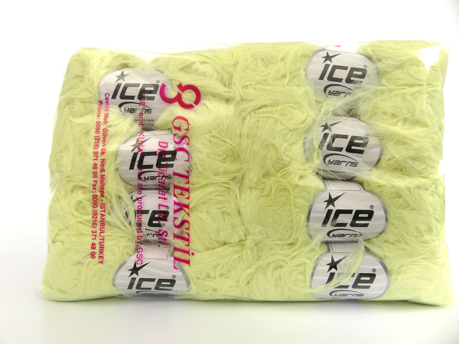 Faux Feather Light Yellow Sku:fnt2-82037