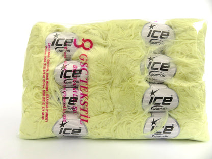 Faux Feather Light Yellow Sku:fnt2-82037
