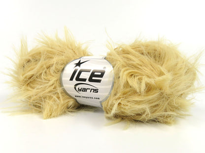 Faux Feather Light Brown Sku:fnt2-82041