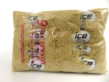 Faux Feather Light Brown Sku:fnt2-82041