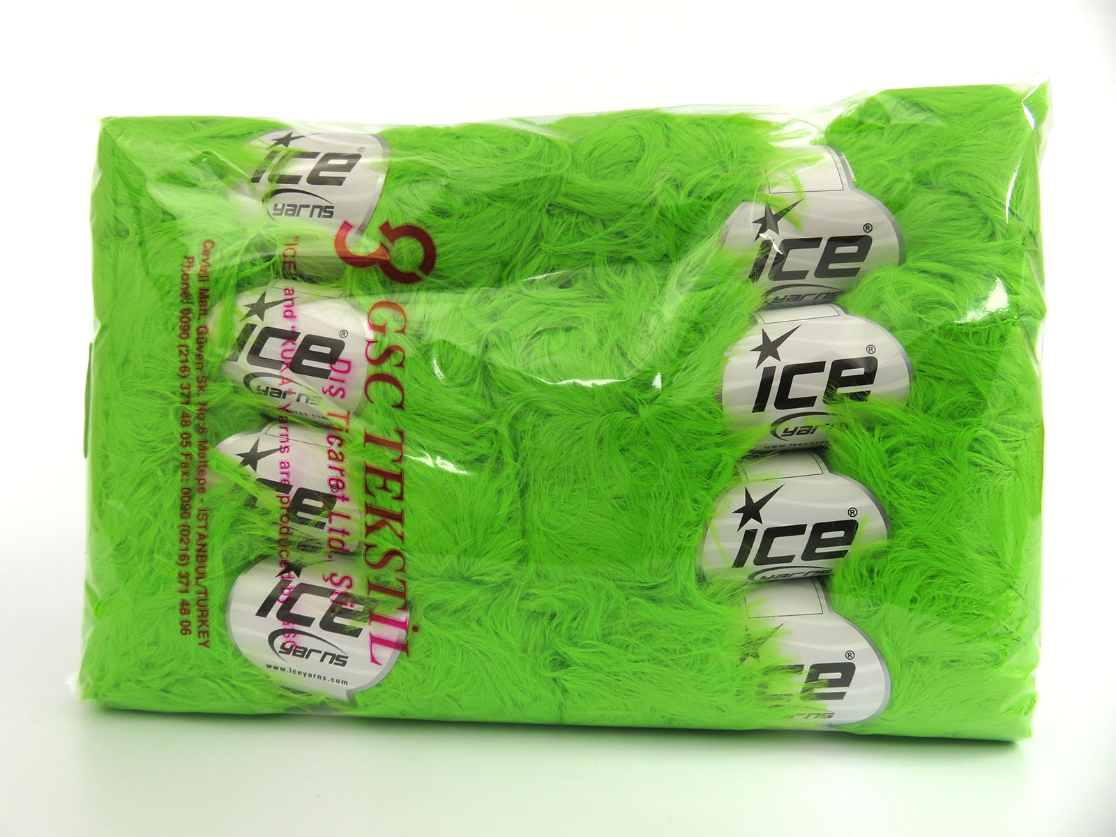 Faux Feather Pistachio Green Sku:fnt2-82043