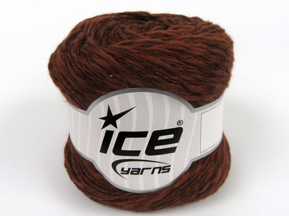 Linen VisCot Dark Brown fnt2-82075