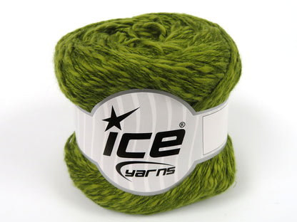 Linen VisCot Olive Green fnt2-82082