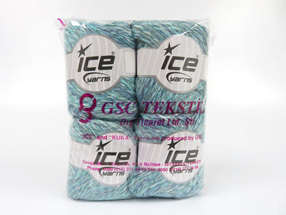 Linen VisCot Turquoise Shades fnt2-82094