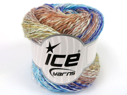 Linen VisCot Turquoise, Purple, Blue, Camel Shades fnt2-82104