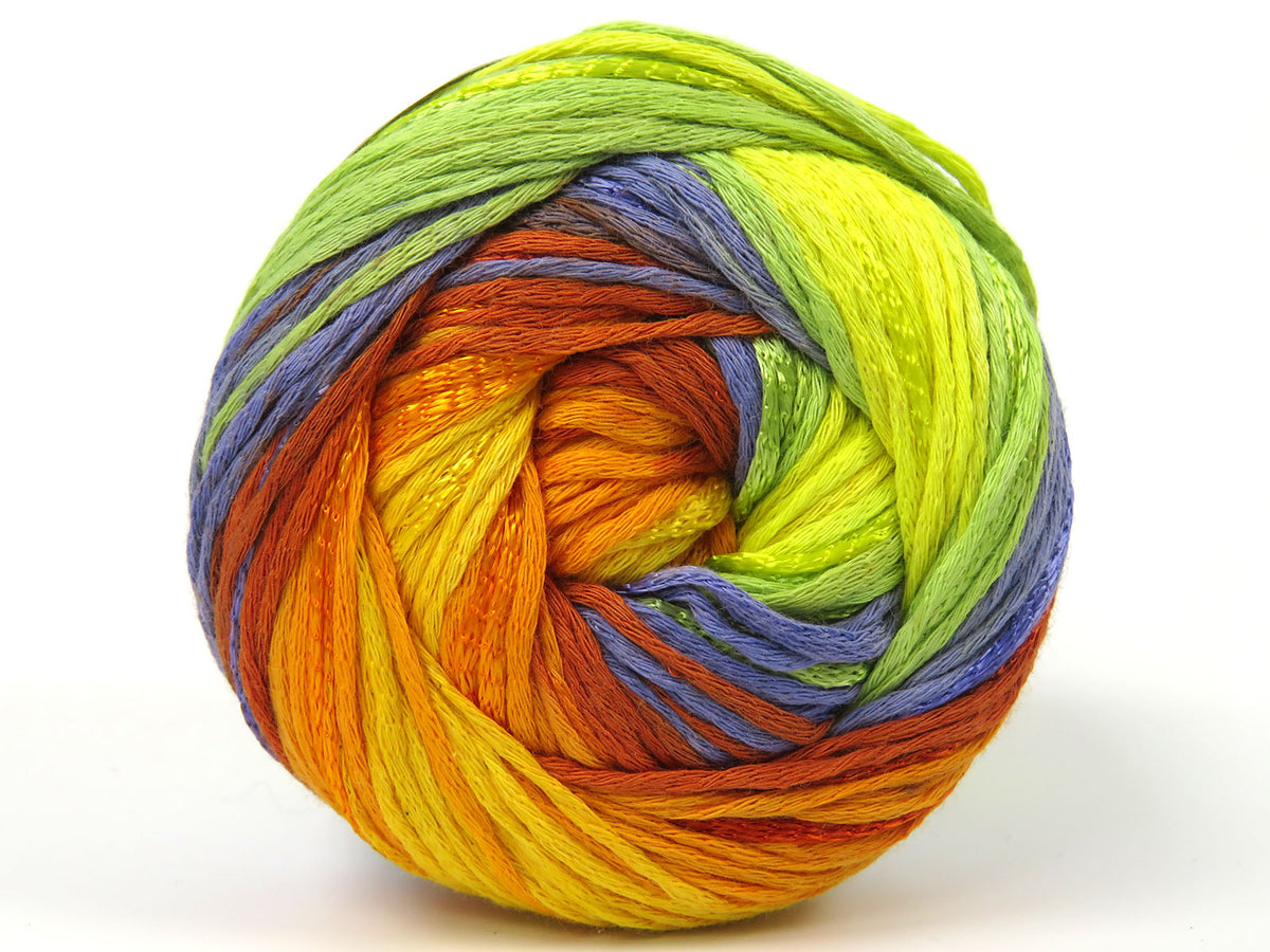 Summertime Color Green Shades, Blue Shades, Copper, Orange, Yellow fnt2-82119