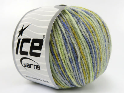 Lorena Splash Green Shades, Blue, Yellow fnt2-82126