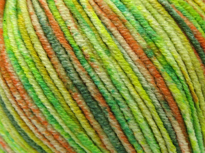 Lorena Splash Green Shades, Yellow, Orange fnt2-82135