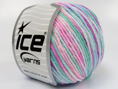 Lorena Pastel Green, Pink Shades, White, Turquoise fnt2-82150