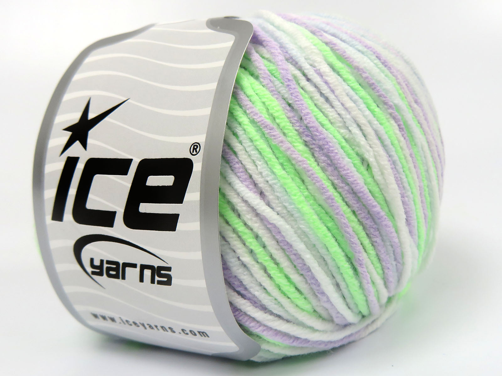 Lorena Pastel Lilac, Light Blue, Neon Green, White fnt2-82152