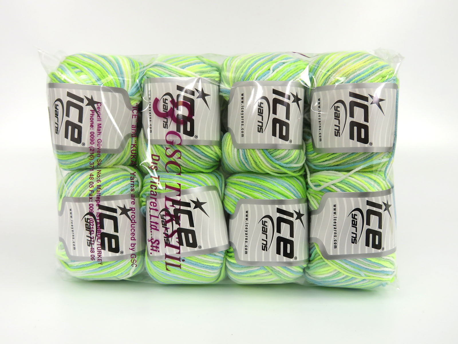 Lorena Pastel Green Shades, White fnt2-82153