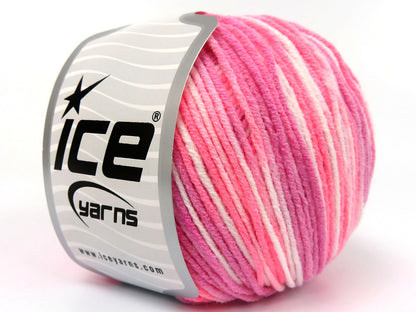 Lorena Pastel Pink Shades, White fnt2-82154