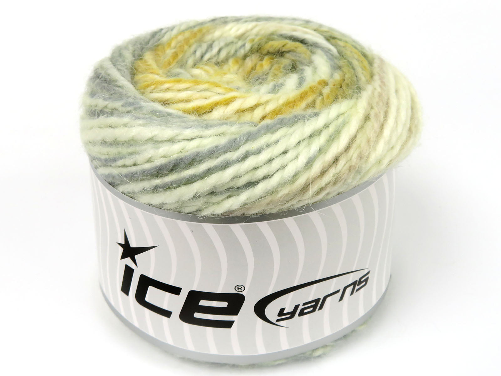 Cakes Alpine Angora Ecru, Grey, Gold, Khaki fnt2-82159
