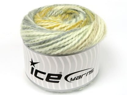 Cakes Alpine Angora Ecru, Grey, Gold, Khaki fnt2-82159