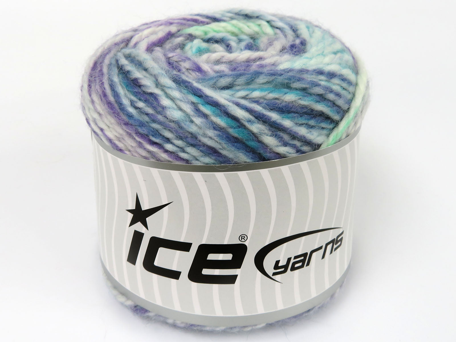 Cakes Alpine Angora Ecru, Purple, Green Shades fnt2-82163