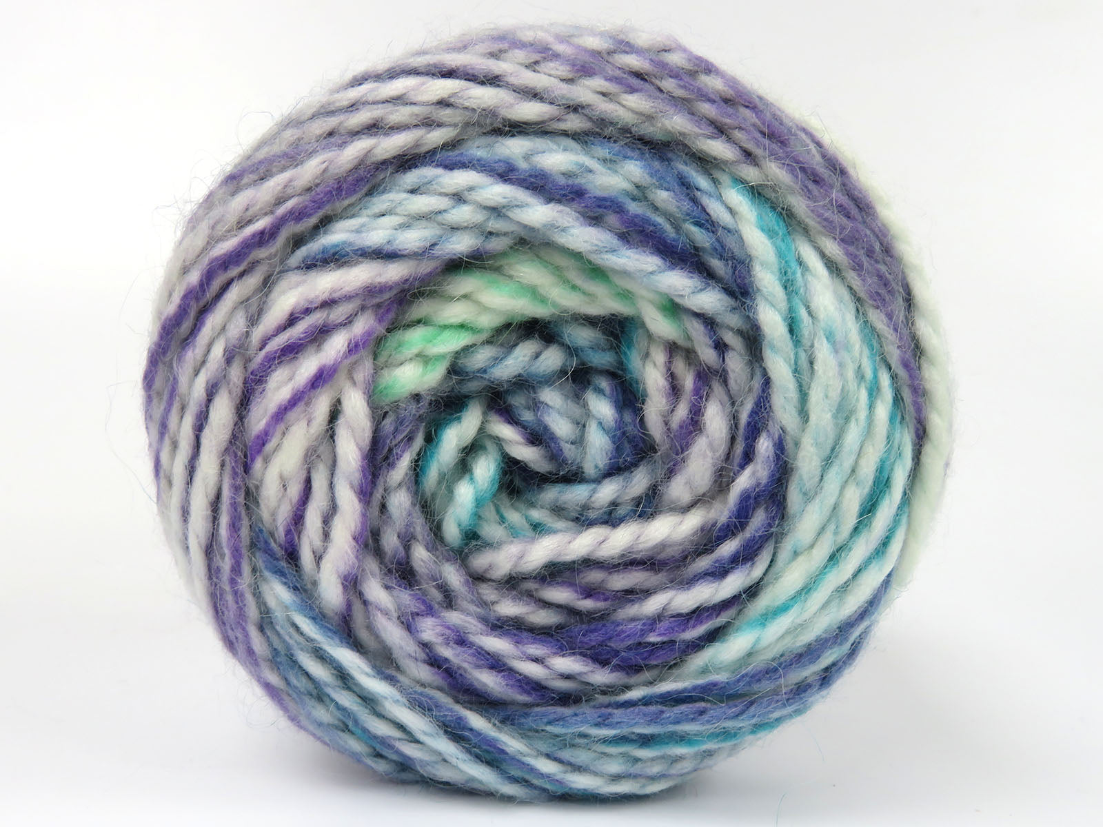 Cakes Alpine Angora Ecru, Purple, Green Shades fnt2-82163