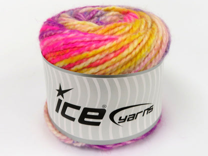 Cakes Alpine Angora Ecru, Purple Shades, Fuchsia, Gold fnt2-82168