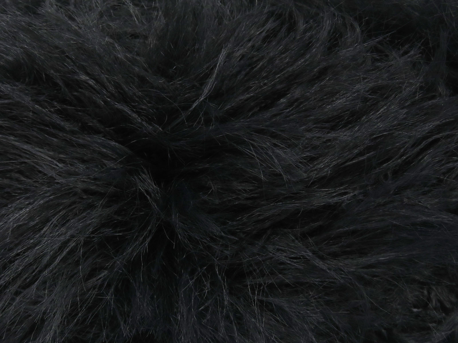 Faux Feather Black Sku:fnt2-82176