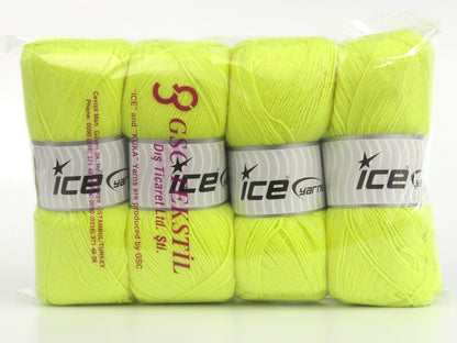 Sock Unicolor Neon Yellow fnt2-82244
