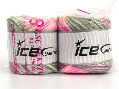 Cakes Alpine Angora Grey Shades, Pink Shades, White fnt2-82245