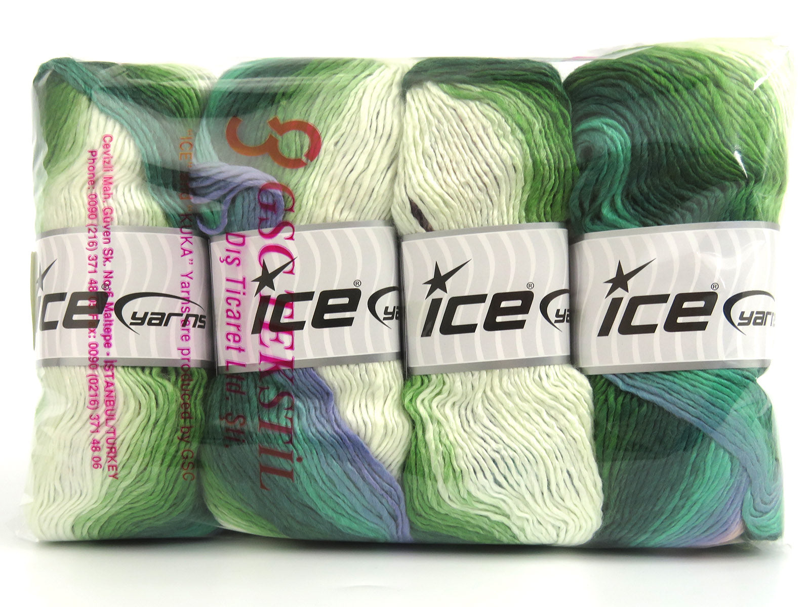 Lana Bella Green Shades, Lilac, Light Salmon fnt2-82261
