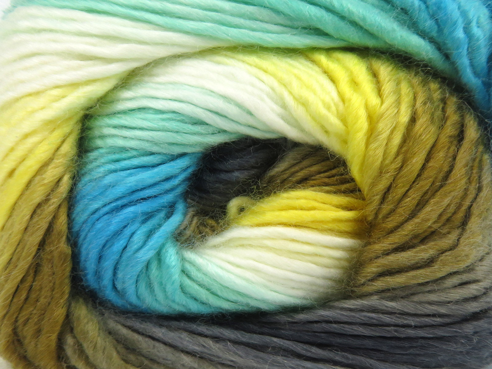 Lana Bella Grey Shades, Yellow, Khaki, Turquoise, Green fnt2-82262