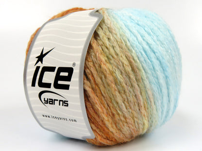 Nordic Light Orange, Light Turquoise, Light Camel fnt2-82281