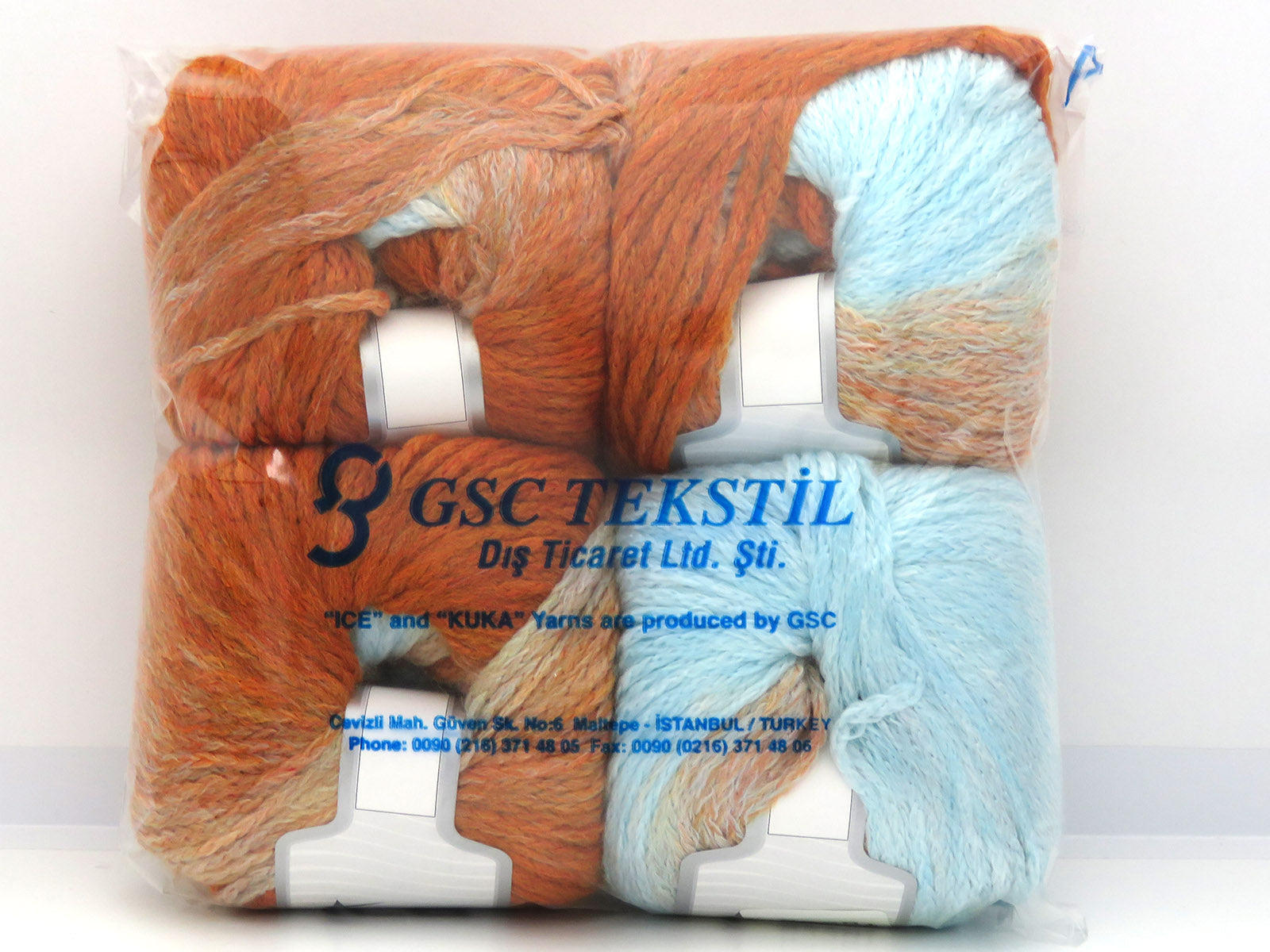 Nordic Light Orange, Light Turquoise, Light Camel fnt2-82281