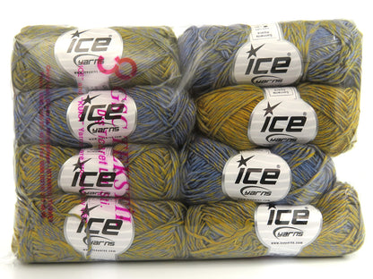 Sonriente Alpaca Olive Green, Lilac fnt2-82379