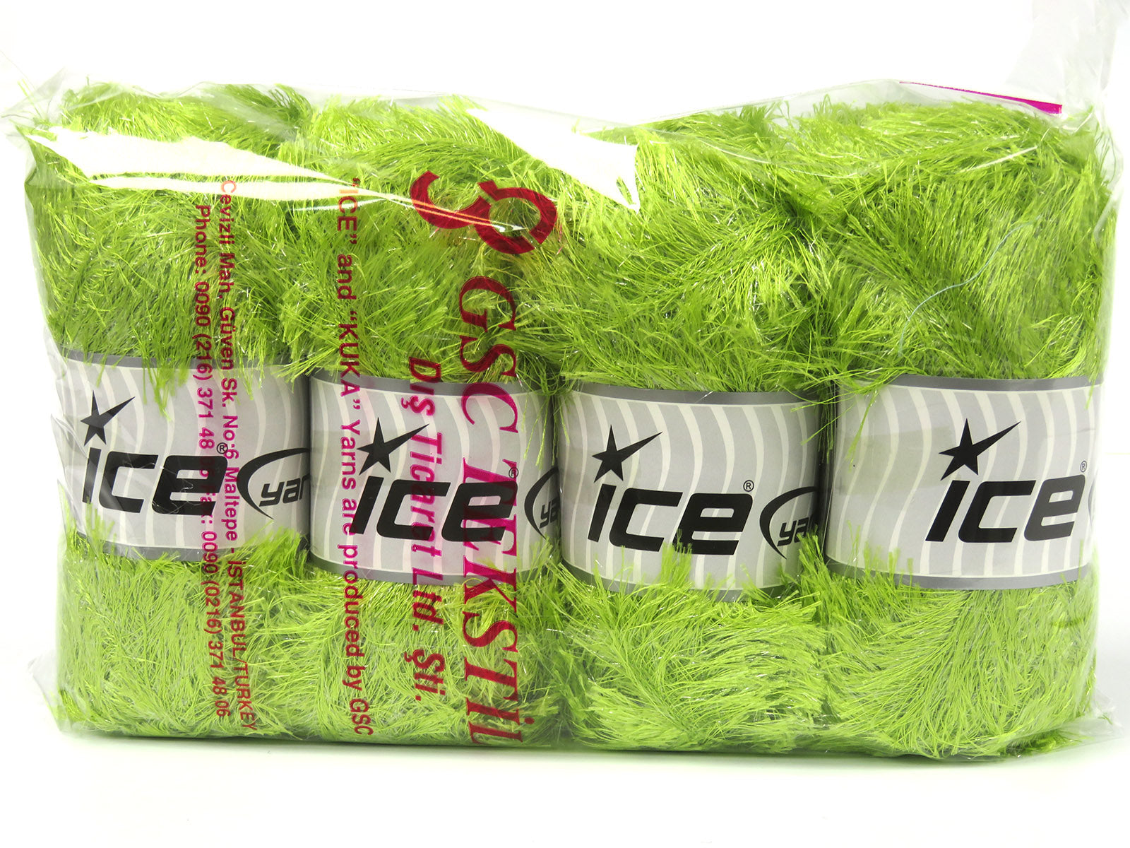 Eyelash Glitz Pistachio Green Sku:fnt2-82398