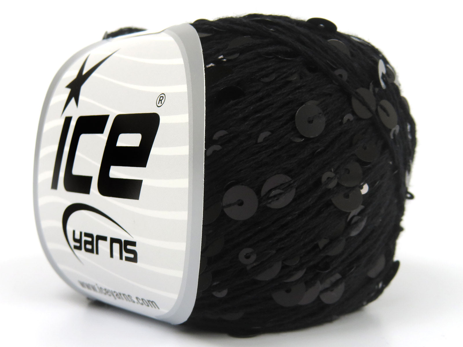 Cotton Paillette Black fnt2-82399