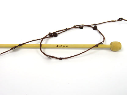 Cotton Paillette Brown fnt2-82400