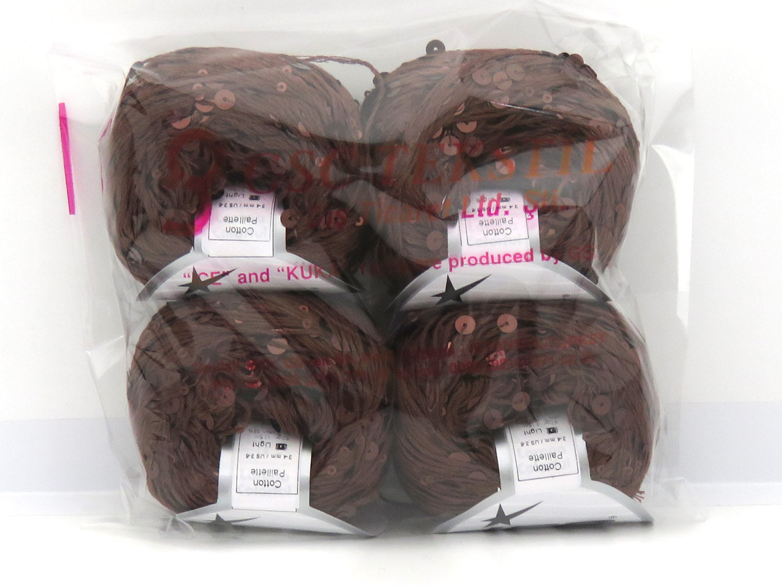 Cotton Paillette Brown fnt2-82400