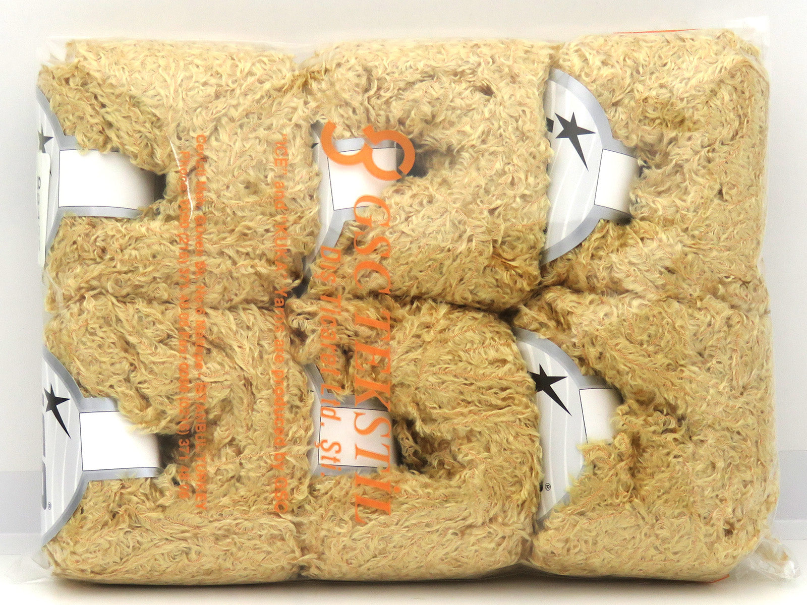 Viscose Fur Dark Cream Sku:fnt2-82455