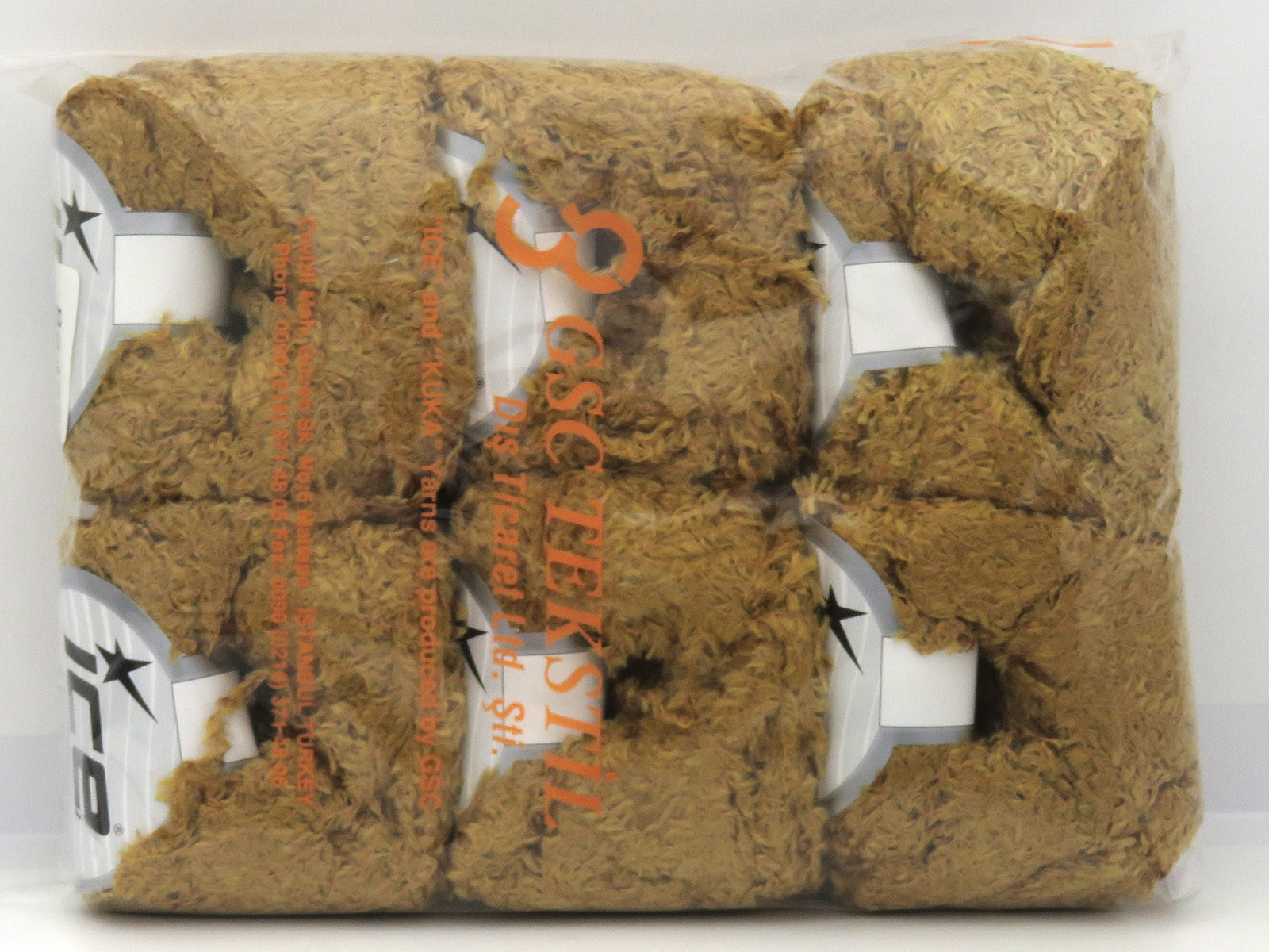 Viscose Fur Light Gold Sku:fnt2-82456