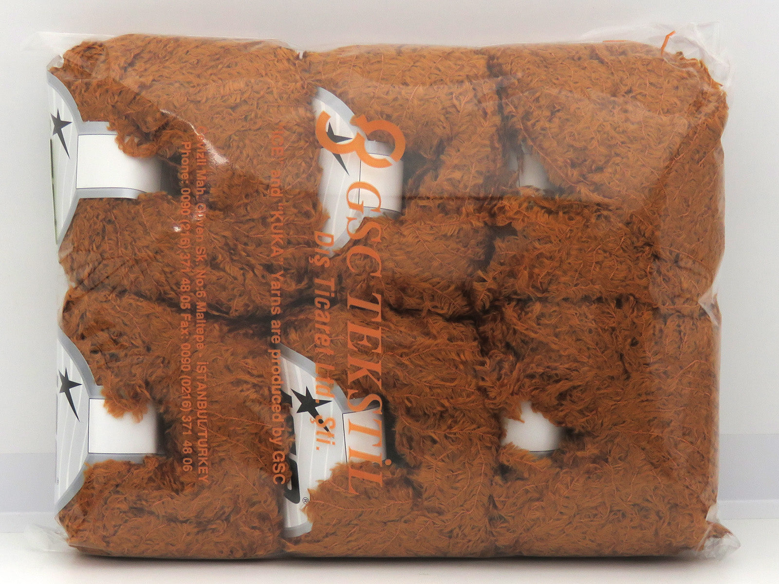 Viscose Fur Dark Gold Sku:fnt2-82458