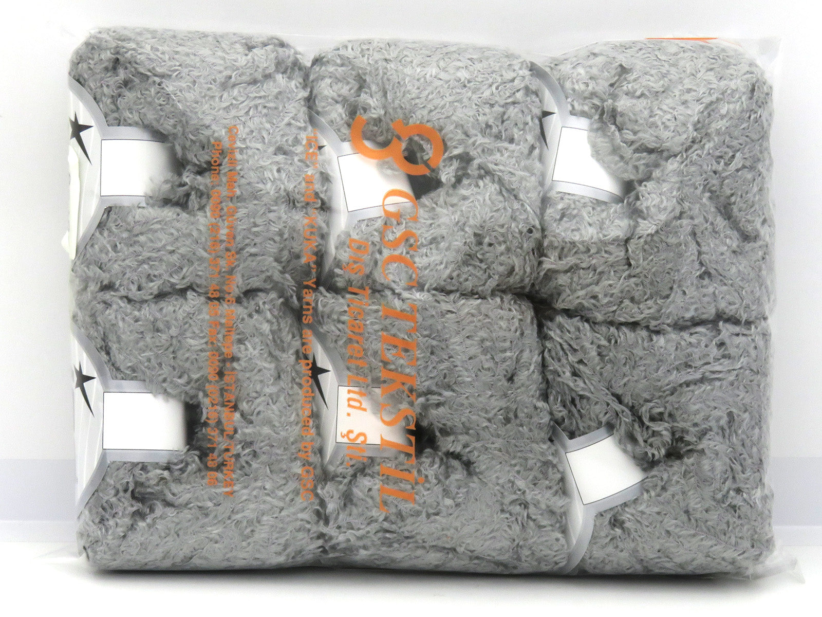 Viscose Fur Light Grey Sku:fnt2-82466