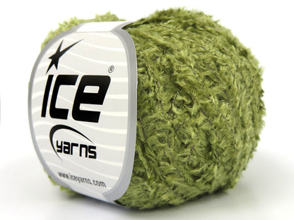 Viscose Fur Light Green Sku:fnt2-82471
