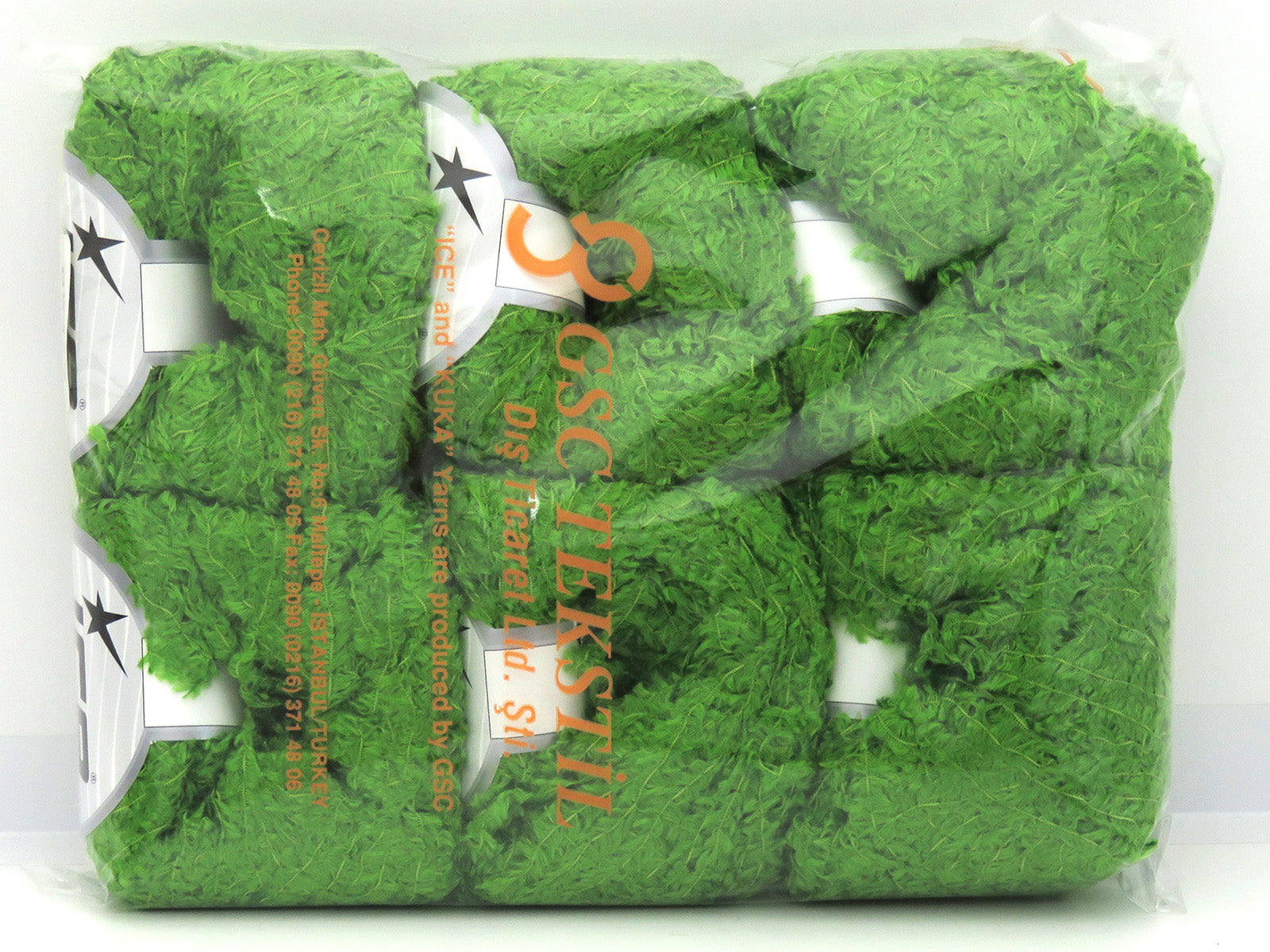 Viscose Fur Green Sku:fnt2-82472