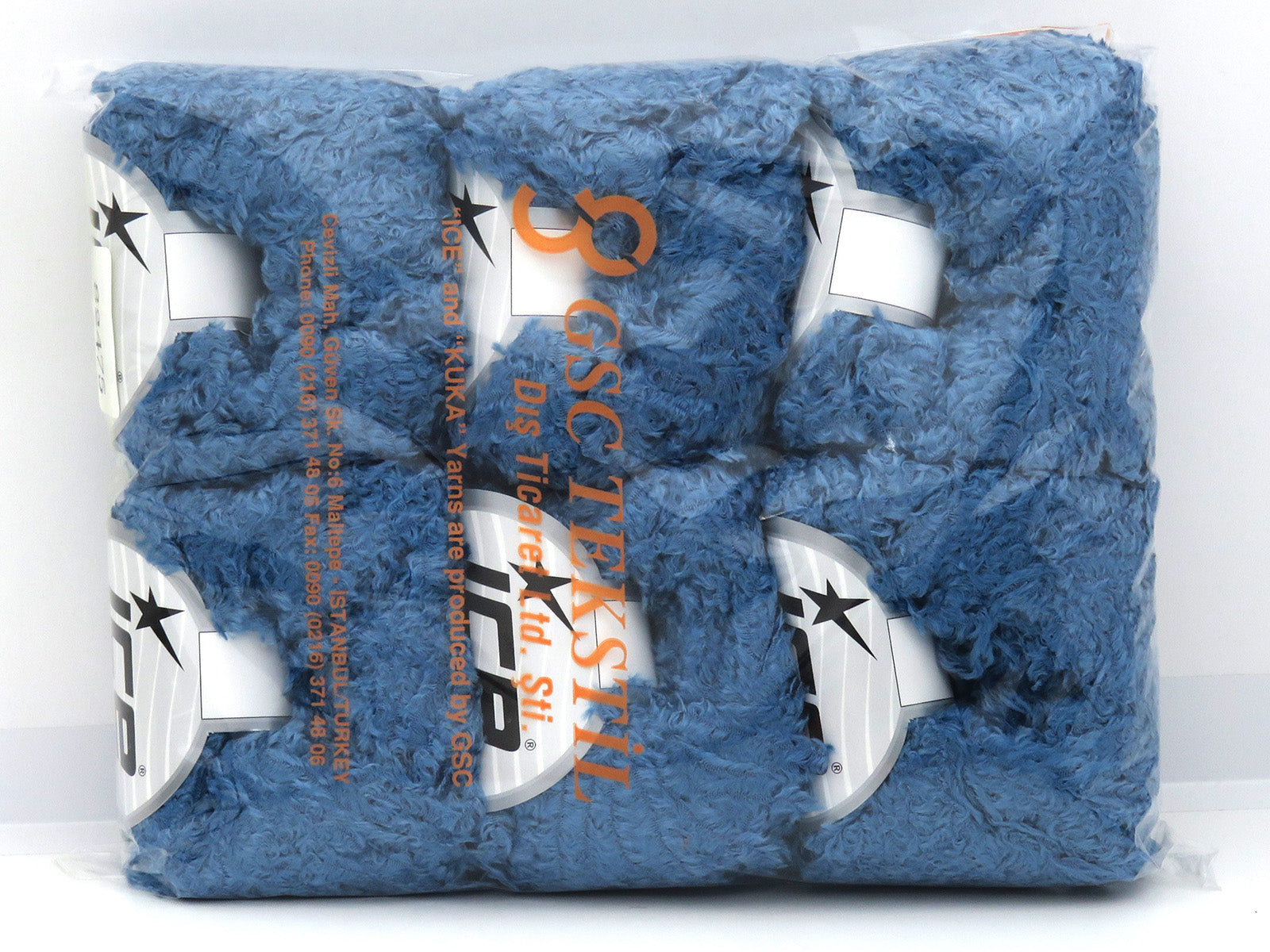Viscose Fur Light Blue Sku:fnt2-82475