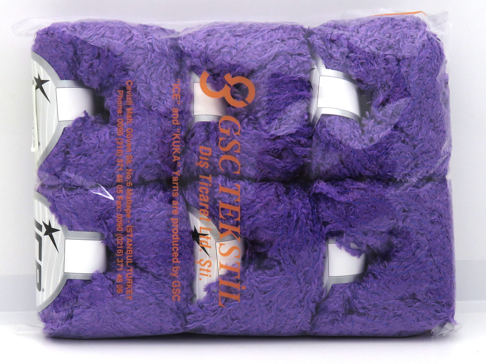 Viscose Fur Lilac Sku:fnt2-82476